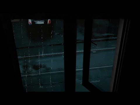 4 Stunden Regen mit vorbeifahrenden Autos – Regengeräusche an einer Straße zum Einschlafen