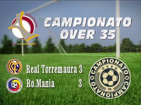 CAMPIONATO OVER 35 - SERIE B 2^GIORNATA - REAL TORREMAURA VS RO.MANIA 3 - 3