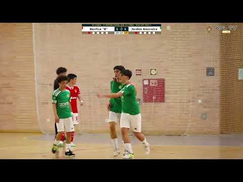 Resumo - SL Benfica 'B' x CD Jardim Amoreira - 1.ª Divisão Futsal Sub15 - Final - Jogo 3