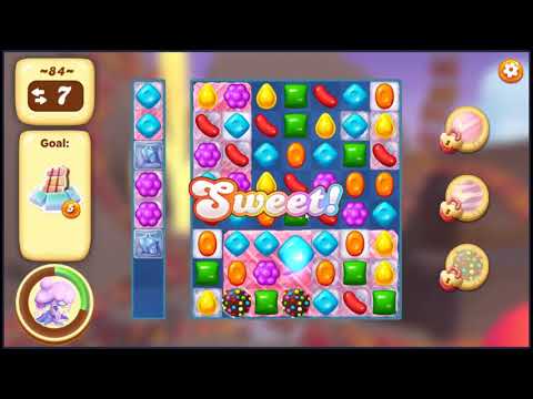 Candy Crush Tales Level 84 - NO BOOSTERS + FULL STORY + NO ADS 📖 | SKILLGAMING ✔️