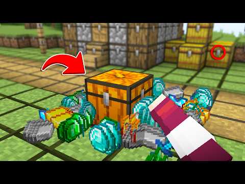 Minecraft, But BLOCKS Are Chests..