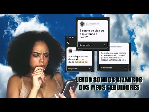 LENDO SONHOS BIZARROS DOS MEUS SEGUIDORES | Jennyfer Loren