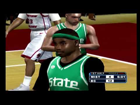 NCAA College Hoops 2K6 Eagles vs Spartans