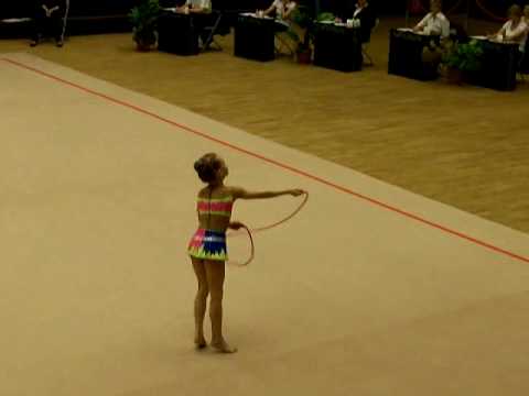 Gimnastyczka Małgorzata Romaniuk skakanka