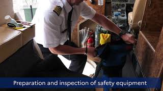 Treatment of a thermal runaway in a narrow single pilot cockpit - Non pressurised aircraft