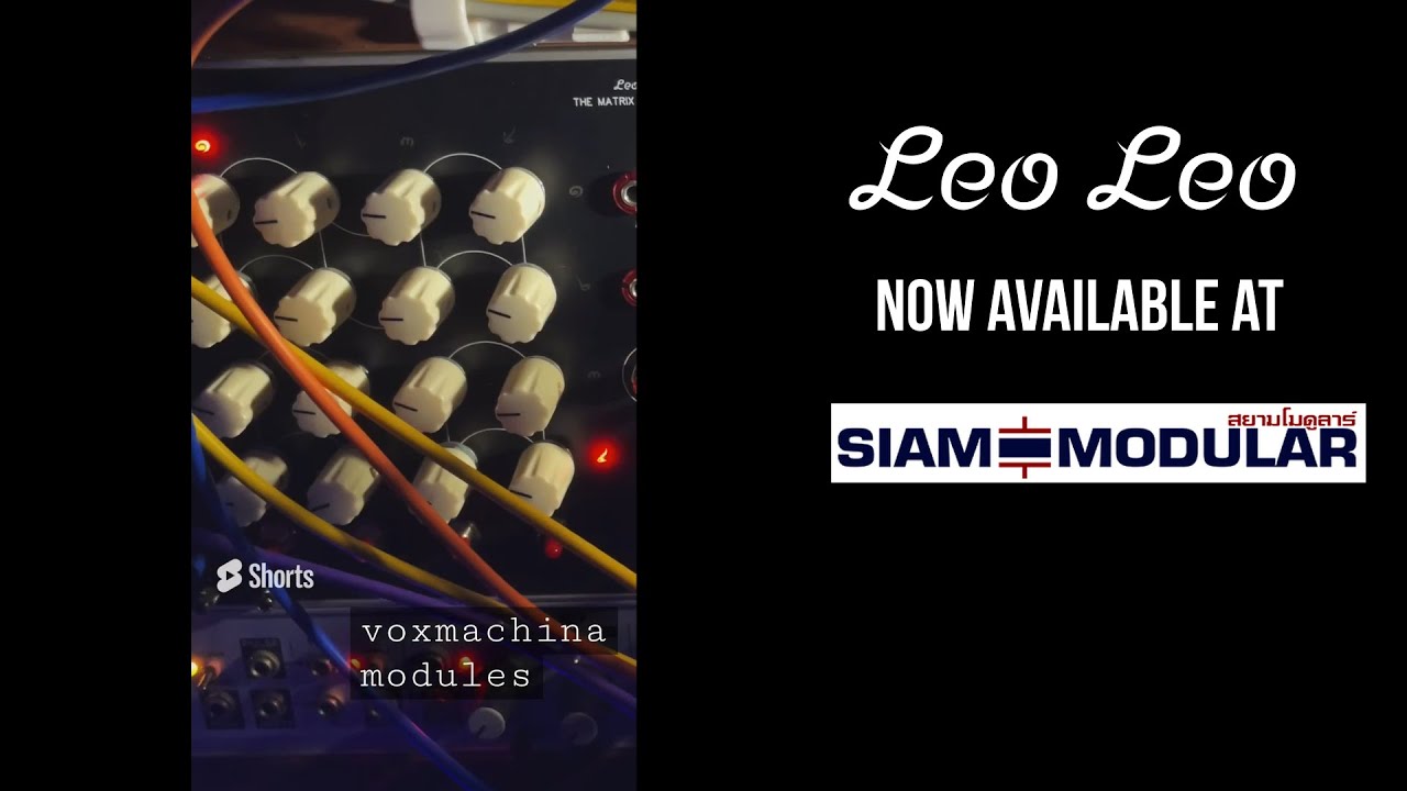 Leo Leo - Now available on Siam Modular store!