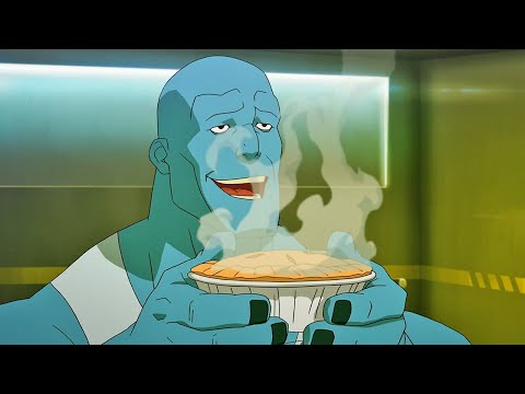 Invincible but only Chicken Pot Pie scene