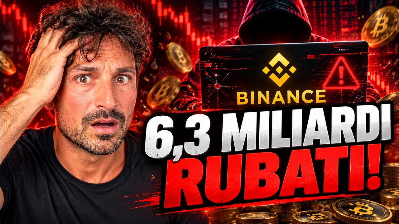 BINANCE HACKERATO: RUBATI 6,3 MILIARDI! COS'È SUCCESSO? COSA SUCCEDE ORA?