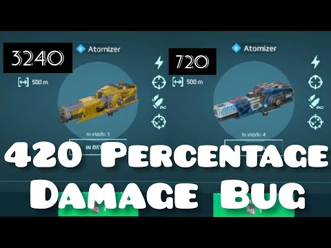 WAR ROBOTS TEST SERVER IVORY ATOMIZER DAMAGE BUGII MIRZA GAMING