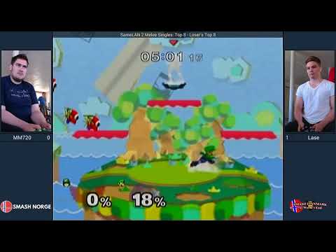 SameLAN 2 Summer - MM720 vs Lase - Losers Top 8 - Melee
