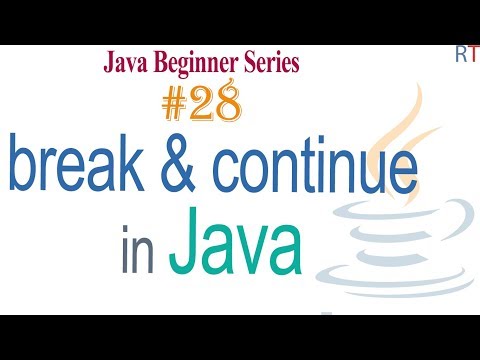 Java 28 Break And Continue In Java Jump Statements In Java