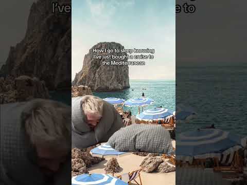 Thumbnail for How I sleep after booking a cruise to the Mediterranean!