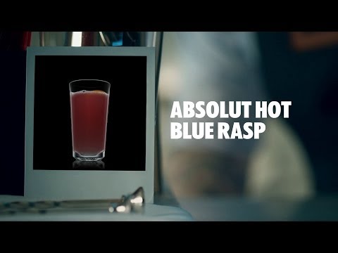 ABSOLUT HOT BLUE RASP DRINK RECIPE - HOW TO MIX