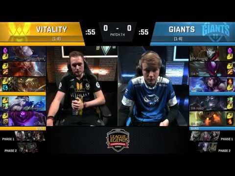 VIT vs GIA || Highlights Game 1 || EU LCS Spring 2017 W7D1 || 10/03/17