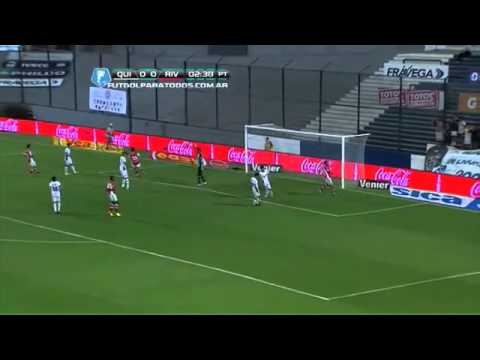 Ocasión Driussi  Quilmes 0   River 0  Fecha 19  Torneo Inicial 2013  Fútbol Para Todos