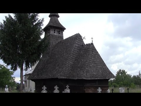 Chiese di legno del Bihor - La chiesa San Giovanni Teologo di Bradet a Buntesti _ Biserici