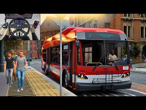 Bus Bound - New Realistic Bus Simulator 2025 | Steering Wheel Gameplay