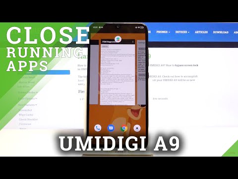 How to Turn Off Running Apps in UMIDIGI A9 – Close Background Apps
