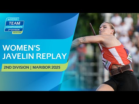 Women's Javelin Replay | Maribor 2025