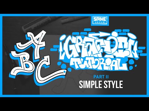 SPIKE Graffiti Tutorial - Simple Style
