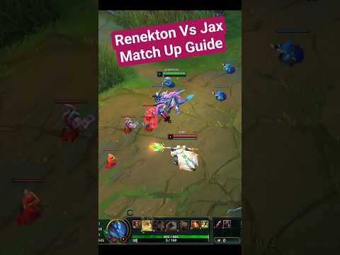 Frame Perfect W 😱 Renekton Vs Jax #leagueoflegends #renekton #toplane #riotgames #lolclips #fyp #jax