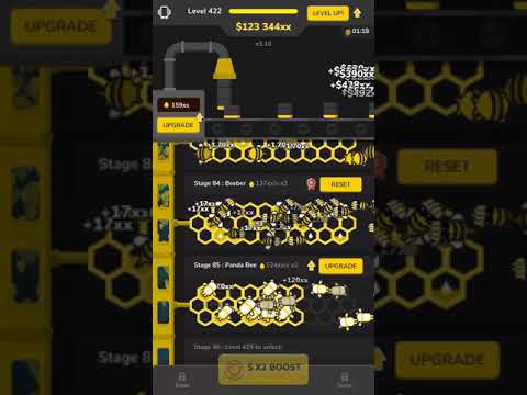 Bee Factory Gameplay Part 85 - Stage 86 (Beenyl) unlocked
