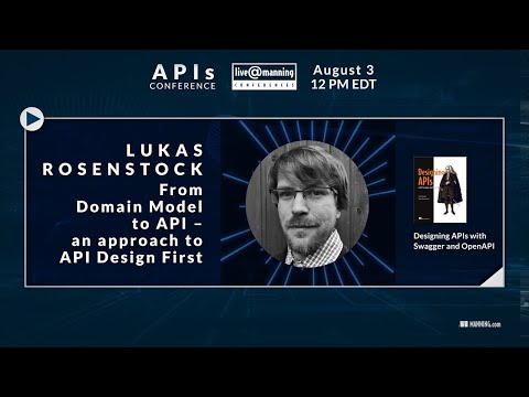 From Domain Model to API - an approach to API Design First