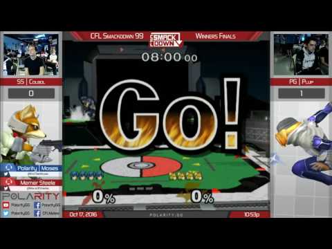 CFL Smackdown 99 Melee - SS Colbol (Fox, Marth) vs PG Plup (Sheik, Fox) - Winners Finals