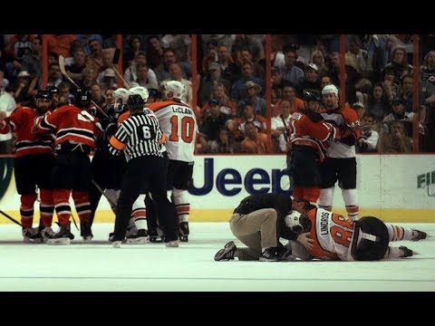Great Series: 2000 Devils Defeat Flyers, Lindros Plays Last Game for Philly