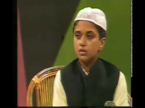 Young Qari Najam Mustafa Interview by Qari Najam Mustafa