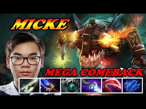 Micke Slark epic Mega comeback vs Medusa Divine Rapier | Giveaway | 7.33c Immortal Best Gameplay