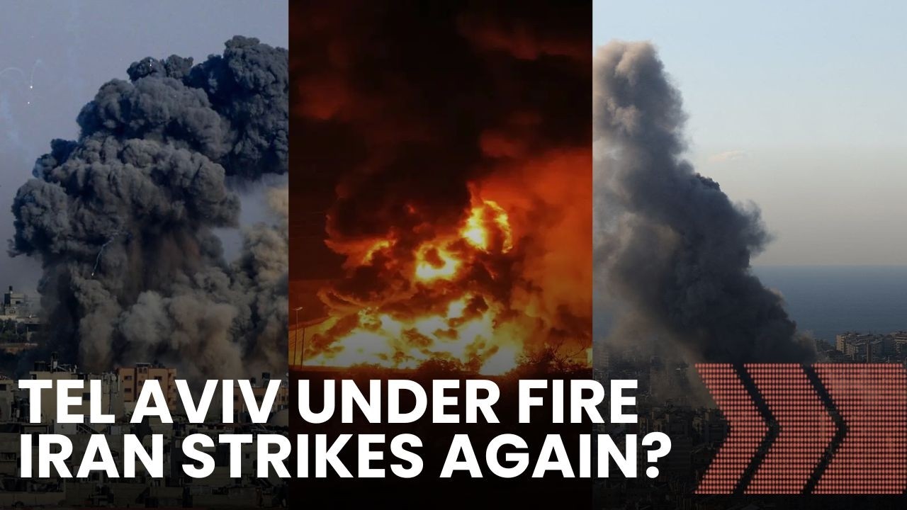 LIVE | Iran BOMBARDS Tel Aviv 4th Time With Hypersonic Missiles; Buildings Flatted, 20+ Casualties