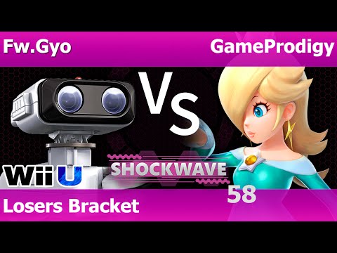 SW 58 Smash 4 - Fw.Gyo (ROB) vs GameProdigy (Samus, Rosalina) - Losers Bracket