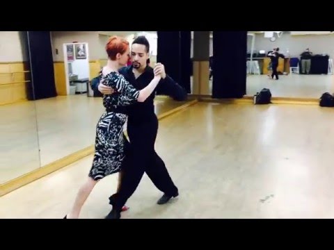 Tango 204: Vals Cruzado change of direction w Blocked Ochos