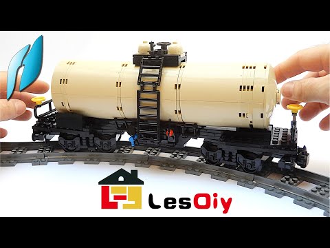 New Arrival from the LesDiy.com - MOC-81220 Four-Axle Oil Tanker - Unboxing & Review (4K)