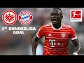 Sadio Mané Scores his 1st Bundesliga Goal | Frankfurt vs. Bayern