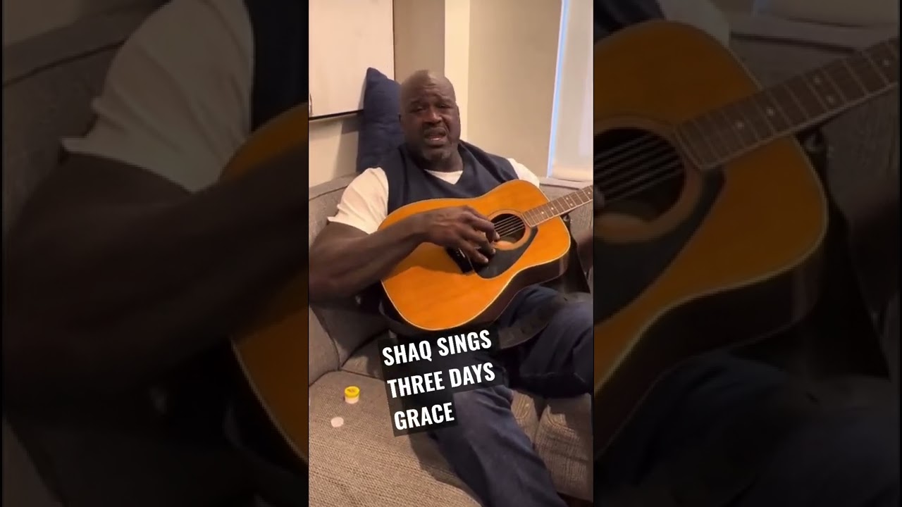 SHAQ Plays Three Days Grace - YouTube