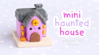 How To Make a Mini Haunted House ~ Polymer Clay Figurine Tutorial