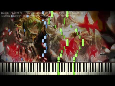 [Synthesia Piano] Touhou 9 - Fate of Sixty Years - Solo