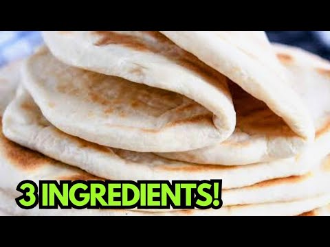 Easy Flatbread.... Only 3 Ingredients! 