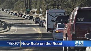 South Lake Tahoe Weekend Traffic Mess Leads To Rules, Fines