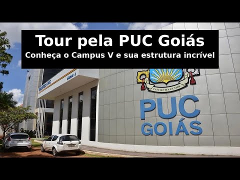 TOUR PELA FACULDADE/ PONTIFÍCIA UNIVERSIDADE CATÓLICA DE GOIÁS ( PUC GOIÁS )