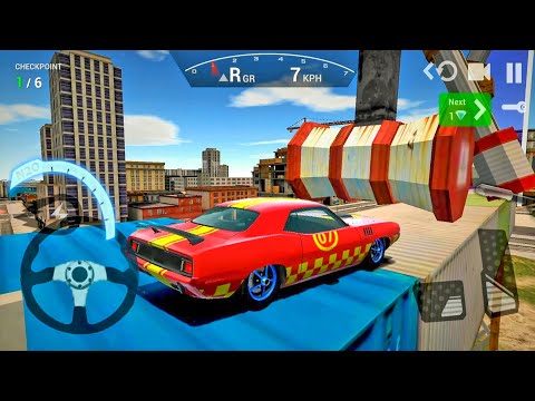 Ultimate Car Driving Simulator #8 Stunts and Farting Jumps! Android gameplay