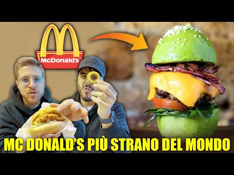 LET'S TRY THE WORLD'S STRANGEST MC DONALD'S - WE'VE NEVER SEEN THESE SANDWICHES IN OUR LIFE!