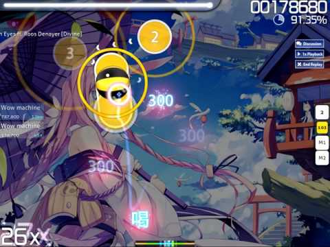 [osu!] Station Earth - Cold Green Eyes ft. Roos Denayer (Wow machine)