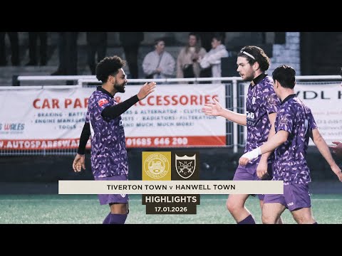 BACK TO WINNING WAYS  - Tiverton Town v Hanwell Town - Highlights