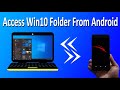 How To Access Your Windows 10 Folders And Files From Android Mobile