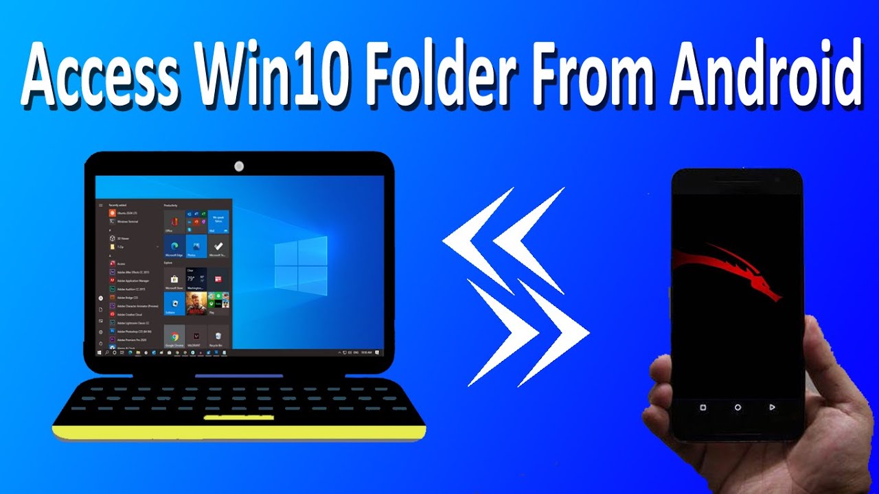 How to access PC files on your mobile and vice versa?