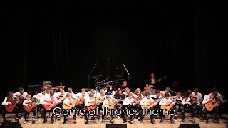 Game of Thrones Theme 28 guitars cover