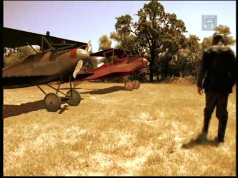 Der Rote Baron und sein Kampfflugzeug - Manfred von Richthofen